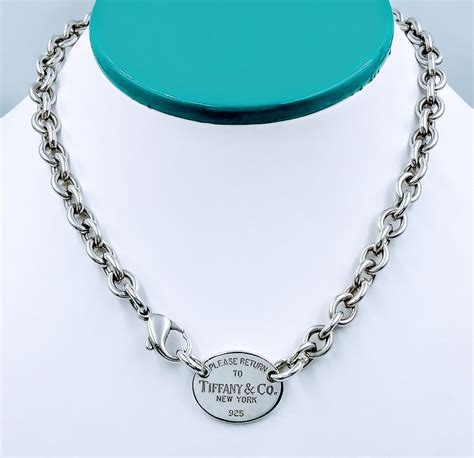 tiffany and co silver pendant